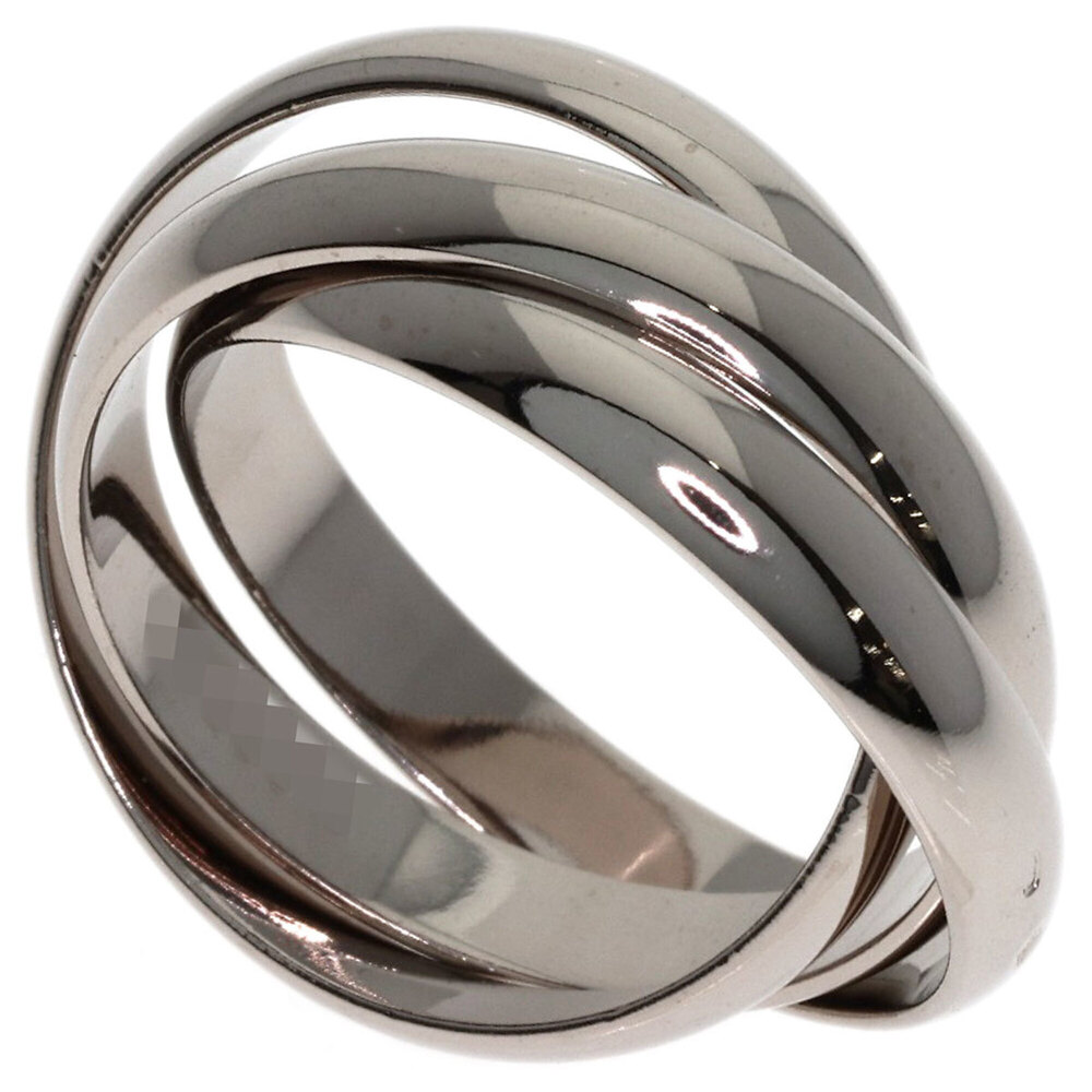 Cartier Trinity #54 Ring, 18K White Gold, Women's, CARTIER